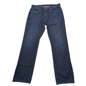 Lacoste Denim Jeans Men’s Size 34 Straight Leg Dark Wash 100% Cotton